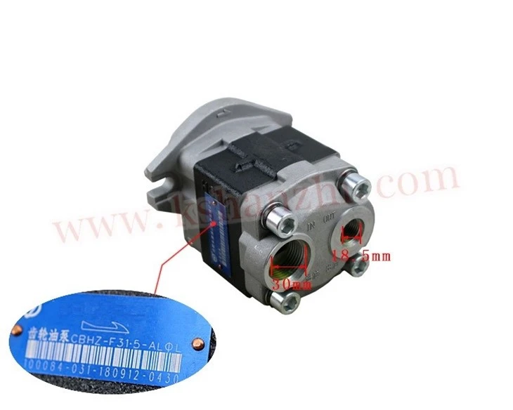 Forklift Parts H25S7-10011 Hydraulic Gear Pump For H2000/c240 (CBHZ-F31.5-AL@10L) suppliers