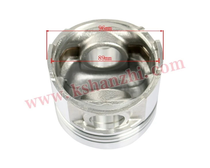 Hanzhi reservedeler 12010-6T005 stempel STD for Nissan gaffeltruck TD27, 4 stykker per sett
