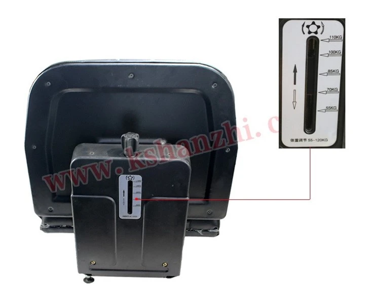 High Quality PU Leather Forklift Seat For TCM Forklift (YHG-01-D1) factory