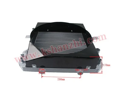 100 % original, R456-331000-000 oljekjøler gaffeltruckradiator for CPCD45 "R"-serien