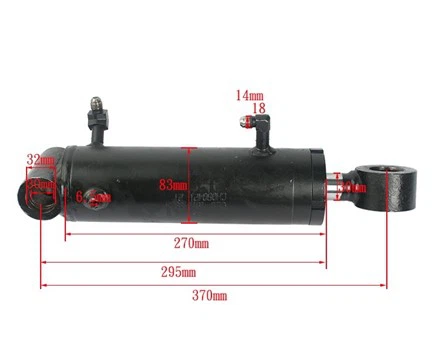 7FD(G)10~25/7FB10~25 Hydraulisk tiltsylinder med OEM:66510-23324-71
