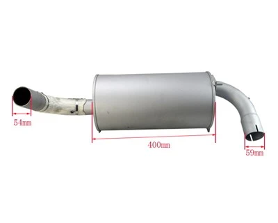 Lyddemper, gaffeltruckdeler 230C2-30101 Eksosdemper for FD50~80z8, 6BG1