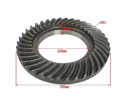 Hanzhi YDS45.023 Differensialsett: Spiralskrågir for Hc CPCD45~50, OE-deler