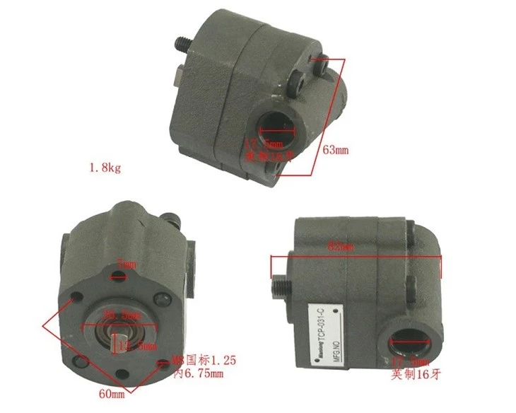 Steering Pump, Forklift Parts 45510-13201-71 Hydraulic Pump For 7FB15/30 best