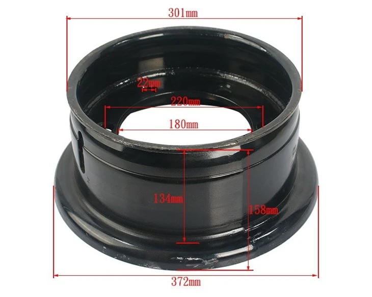 Wholesale Forklift Parts 6 Hole 700*12/180-220-84 Wheel Rim For CPCD20~30HB