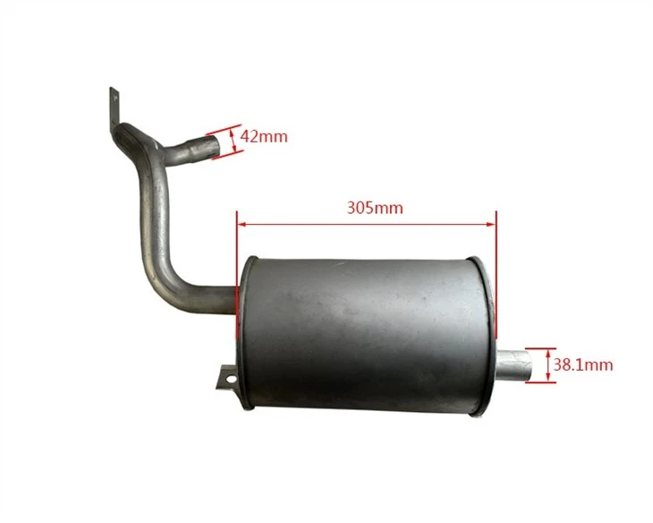 Muffler Exhaust Used For Mitsubishi F14E/18C/S4S