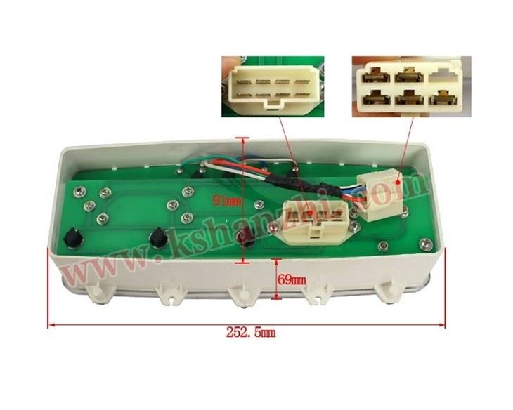 High Quality Forklift Parts Meter Panel For HL& 6BG1