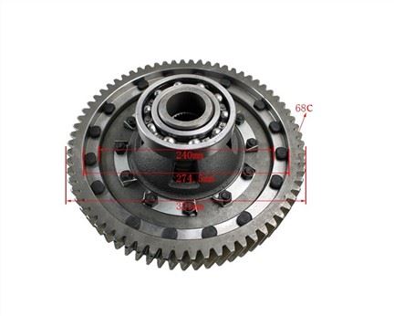Foraksel H24C3-52000 differensialenhet for H2000/3T