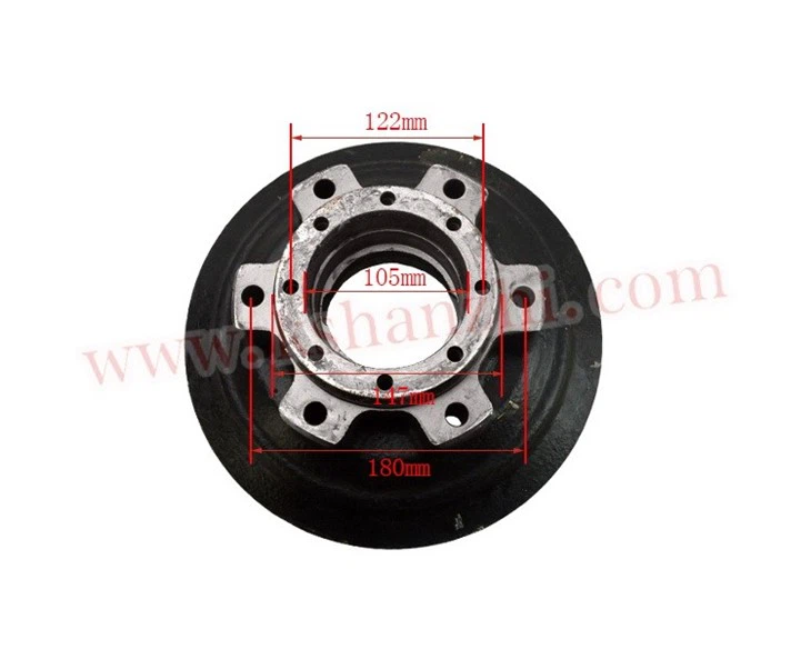 Forklift 42411-16602-71 Brake Drum &Hub For 8FD(G)15-18
