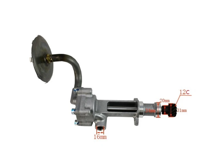 Gaffeltruck deler 4JG2 4JB1 oljepumpe, Oem deler delenummer 8-94362-923-3, god kvalitet, på lager
