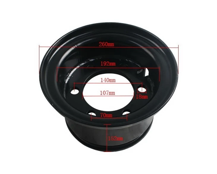 Forklift Parts 6 Holes 18*7-8 Wheel Rim For 7FB20/TLF/HC 